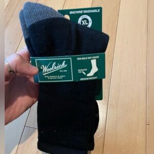 Woolrich Men's Dark and Light Gray Socks